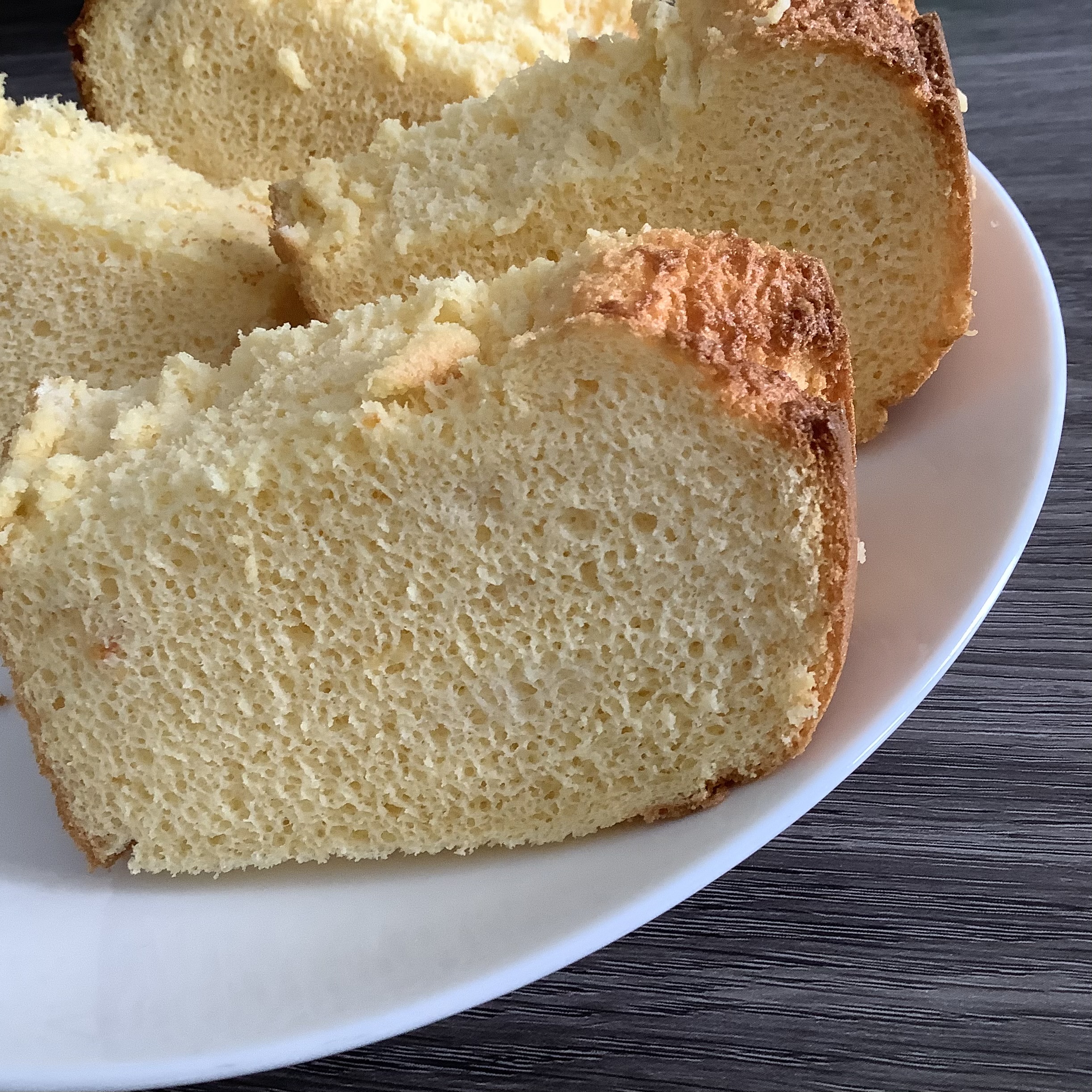 米粉のグルテンフリーバニラシフォンケーキ